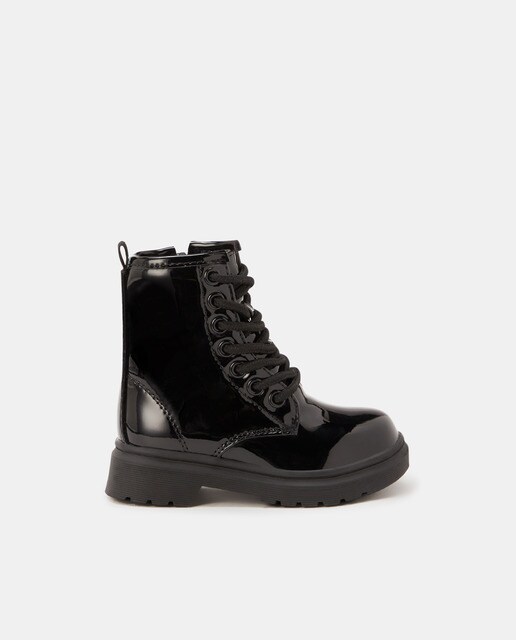 Comprar Bota charol con cordones · Unit · Hipercor