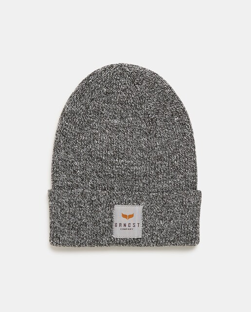 Gorro de hombre gris con vuelta y logo · Green Coast · El Corte Inglés