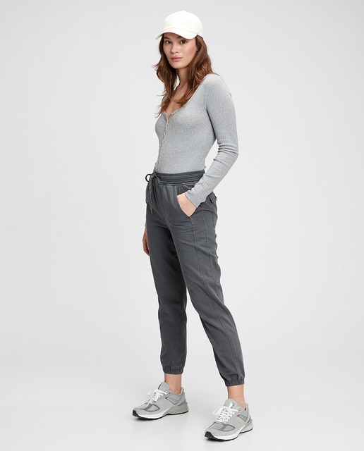 Jogger Gap Mujer Beige (art.053) - EVA MORENA