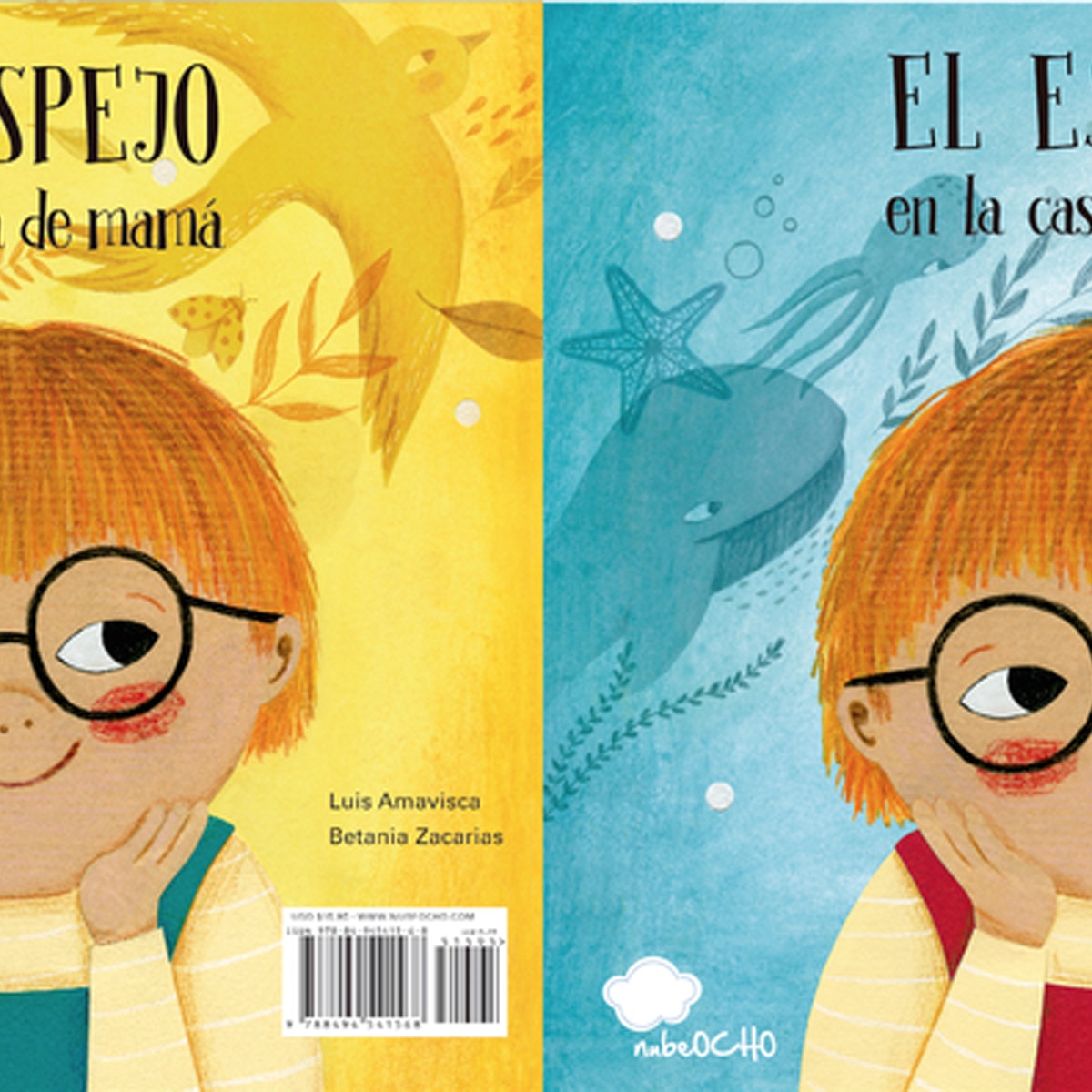 Imagem 0 de El espejo en la casa de mamá / El espejo en la casa de papá (Capa dura)