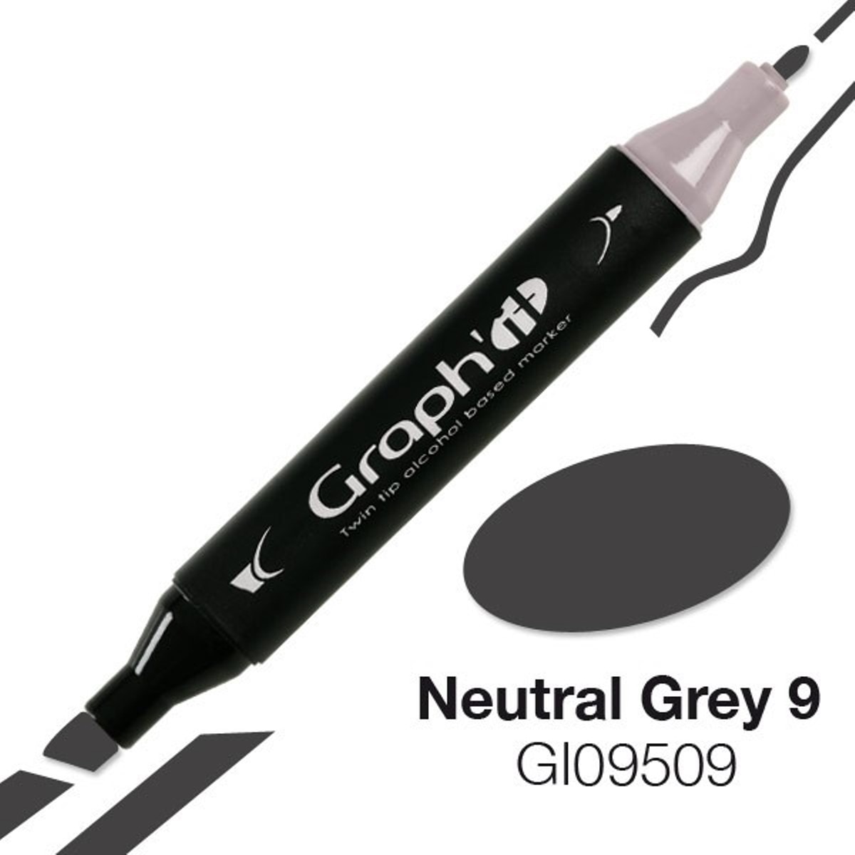 Marcador GRAPH'IT - Cinza Neutro 1