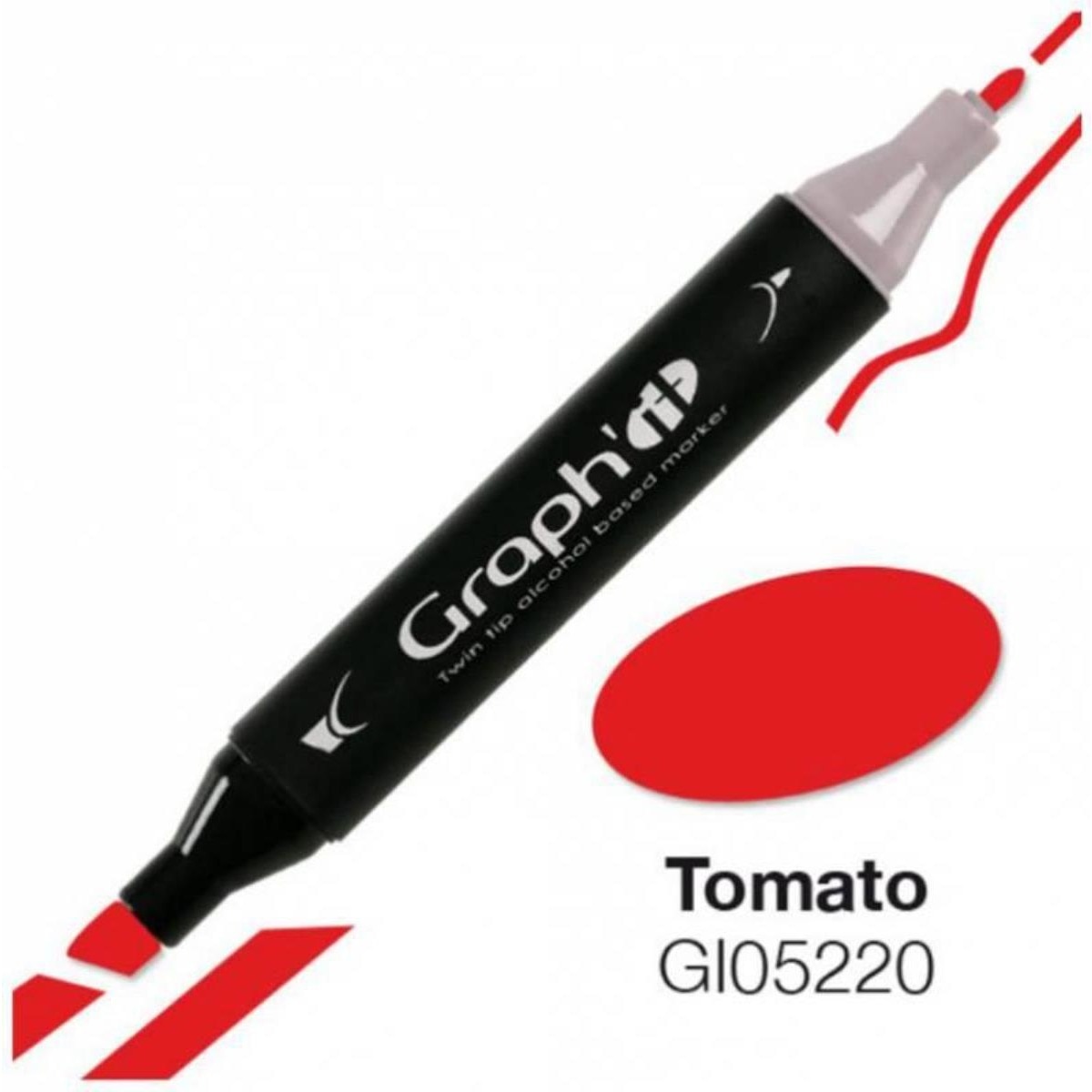 Marcador GRAPH'IT - Vermelho Tomate 1