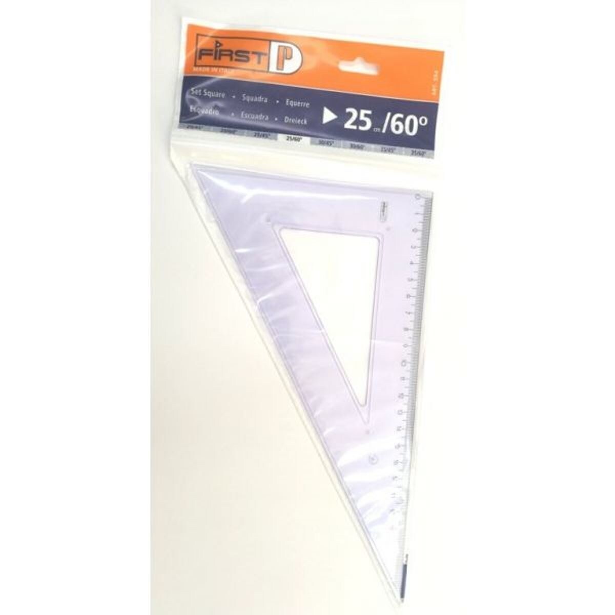 First P Esquadro 60º/25cm 1
