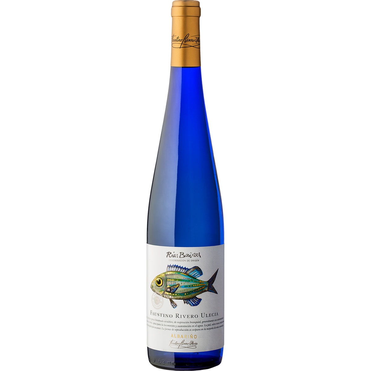 vino blanco albariño DO Rías Baixas botella 75 cl
