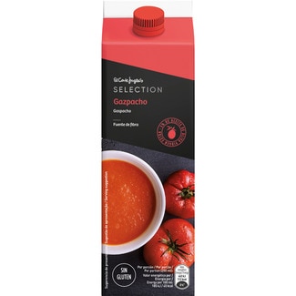 gazpacho con AOVE 3% sin gluten brik 1 l - El Corte Ingles Selection