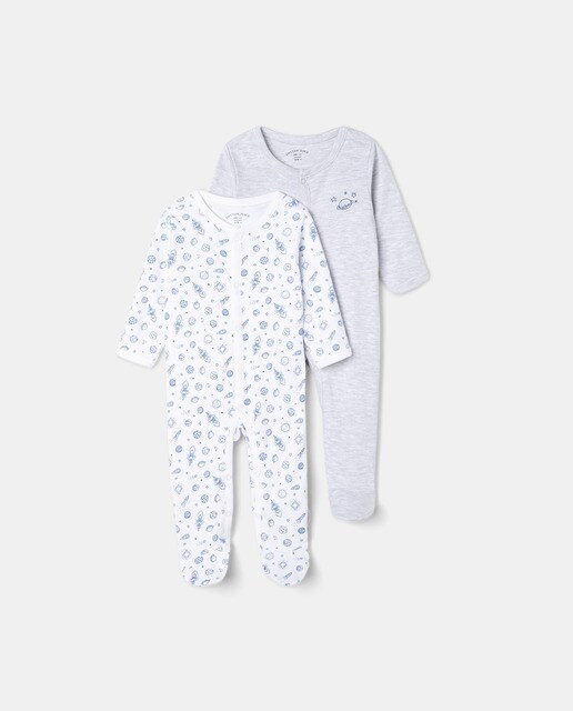 Pack pijamas de bebé niño estampado · Cotton Juice · El Corte Inglés