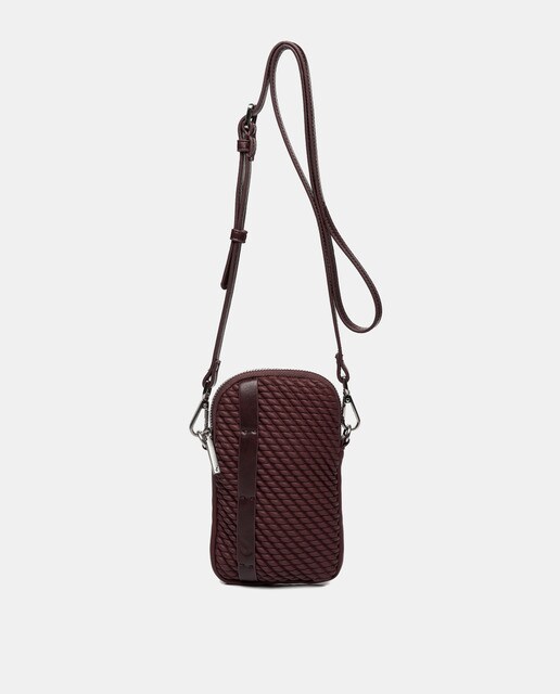 Bolso para móvil Abbacino acolchado en burdeos · Abbacino · El Corte Inglés