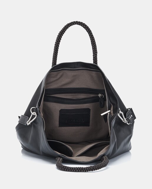 Bolso shopper grande Abbacino de piel en negro · Abbacino · El Corte Inglés