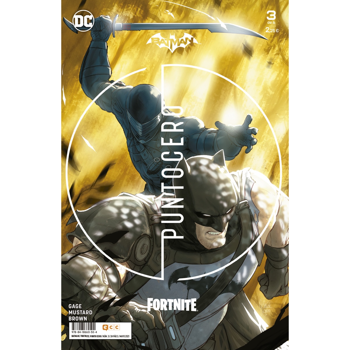 Imagem 0 de Batman/Fortnite: Punto cero núm. 03 de 6 (Capa mole)