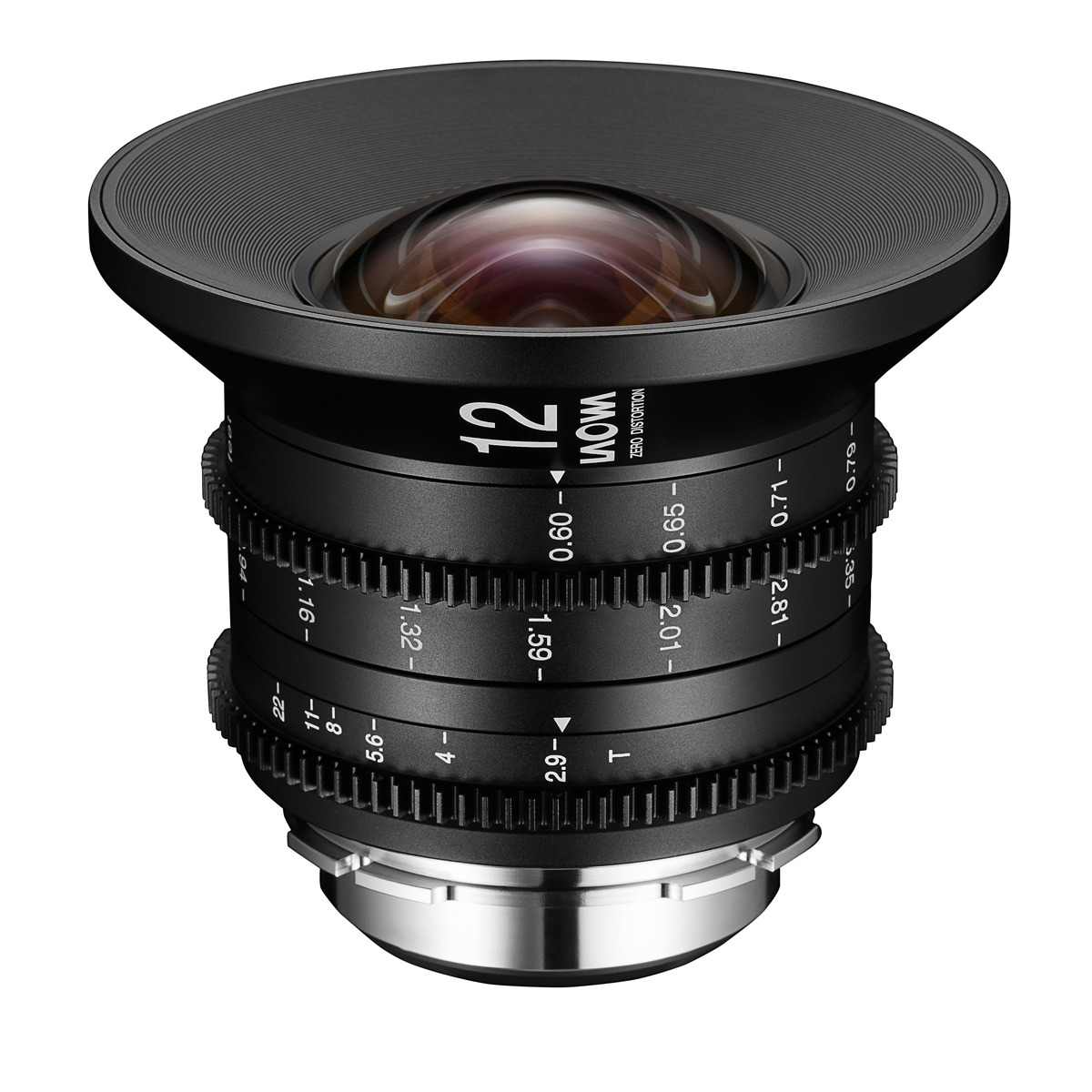 Objetivo Laowa 12mm T2.9 Zero-D Cine Metrico PL Negro-2