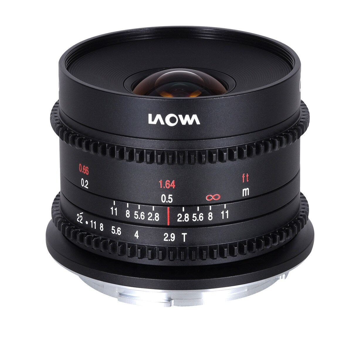 Objetivo Laowa 9mm T2.9 Zero-D Cine Canon RF Negro-2