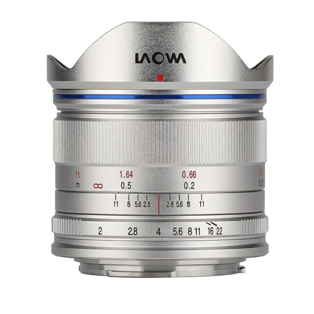 Imagen 0 de Objetivo Laowa 7,5mm F2 MFT Plata - standard