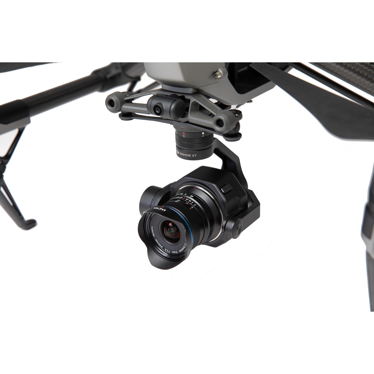 Objetivo Laowa 9m f/2.8 Zero-D DL para DJI Inspire 2 con vaina X7 Negro-4