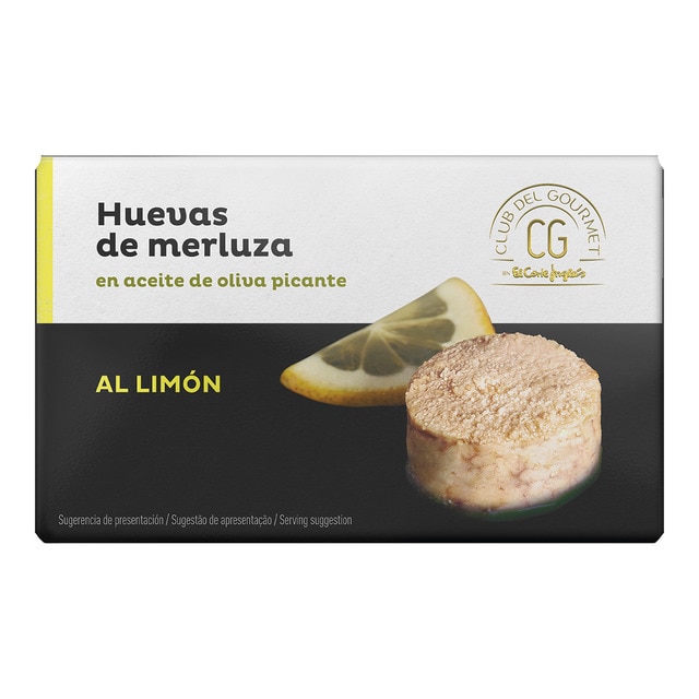 Imagen 0 de Huevas de merluza en aceite de oliva al limón Club del Gourmet