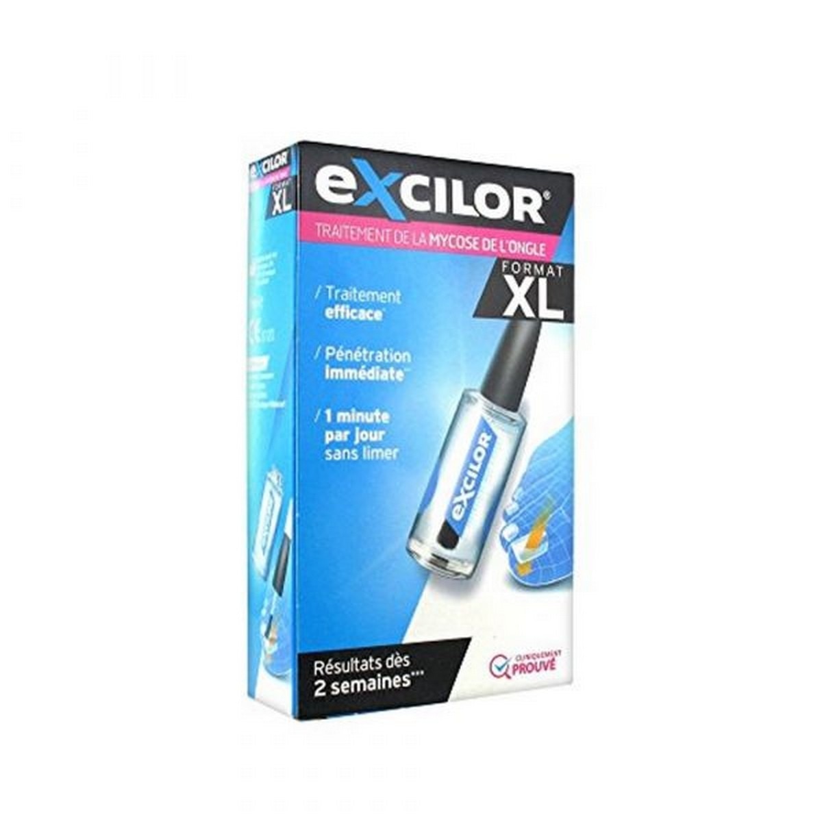 Imagem 0 de Solução Fúngica Unhas Excilor Verniz XL - 7 ml