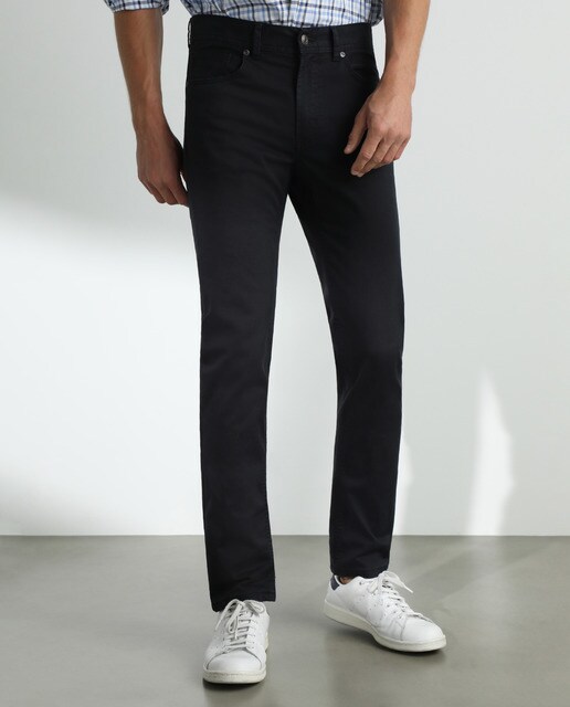 Pantalón cinco bolsillos de hombre custom azul · Emidio Tucci · El Corte  Inglés