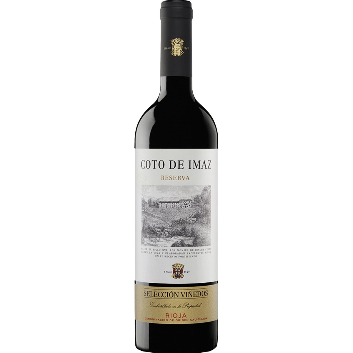Selección Viñedos vino tinto reserva DOCa Rioja botella 75 cl