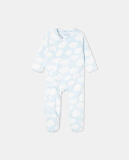 Pijama de bebé niño polar nubes · Cotton Juice · El Corte Inglés