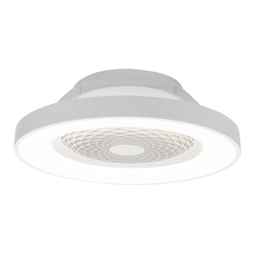 Imagen 0 de Ventilador de techo con luz LED y Motor DC Tíbet blanco Mantra