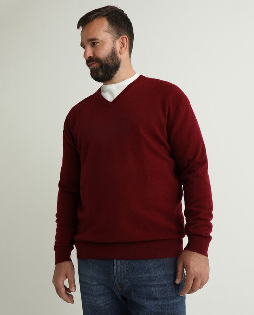 Jersey de hombre Emidio Tucci de 100 % cashmere con el cuello de pico  tallas grandes · Emidio Tucci · El Corte Inglés