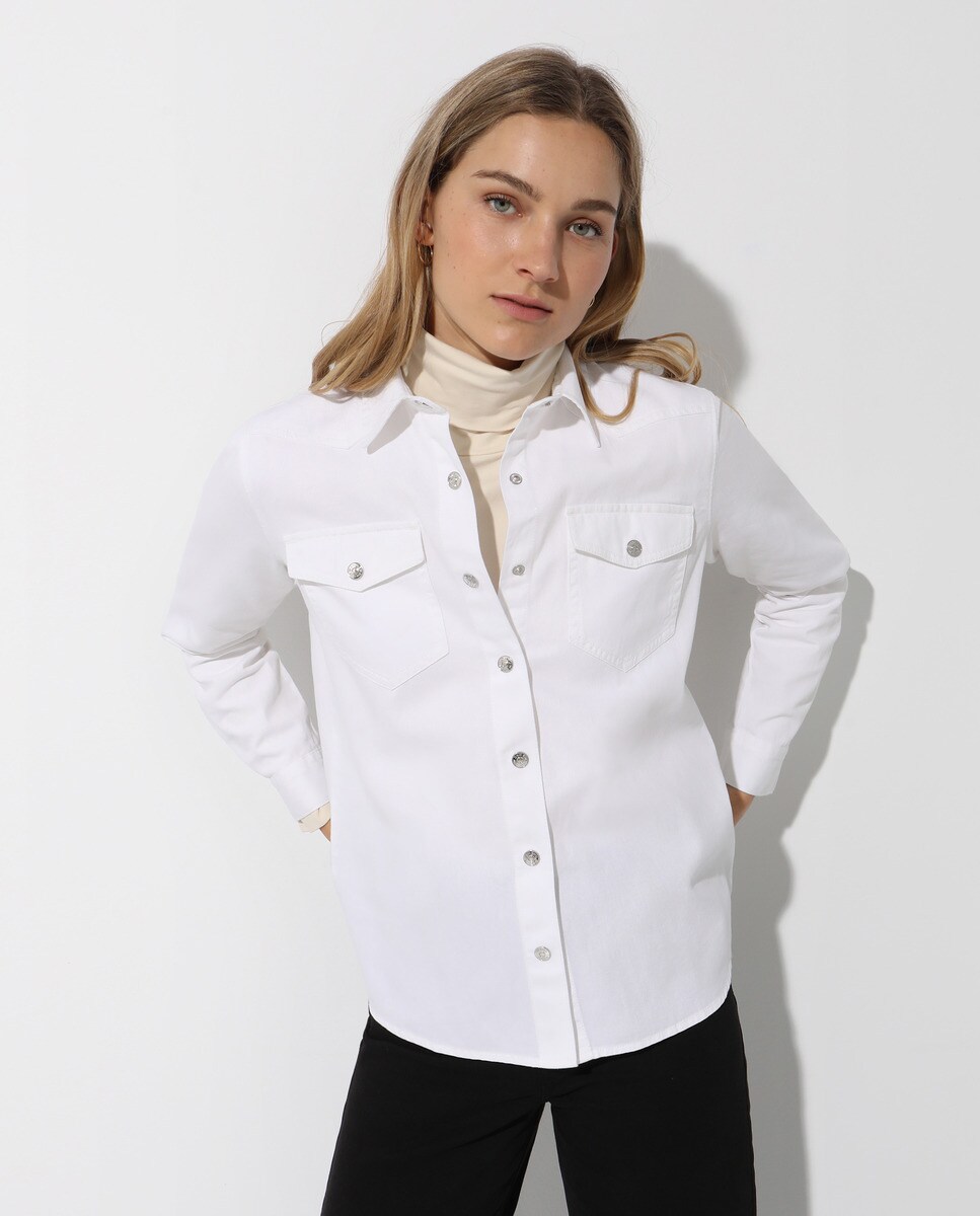 Camisa vaquera de manga larga básica · Easy Wear · El Corte Inglés