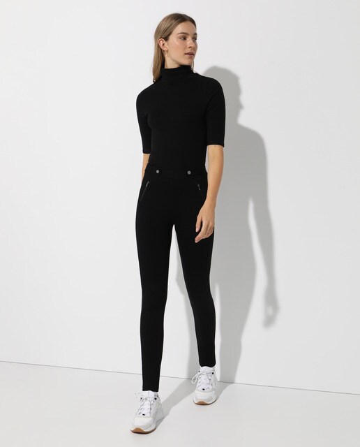 Legging de mujer punto roma talle alto · Easy Wear · El Corte Inglés