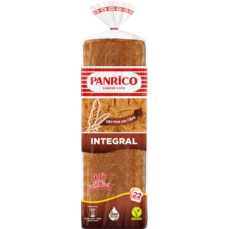 Pão de Forma Integral Vegan sem Lactose embalagem 520 g - Panrico