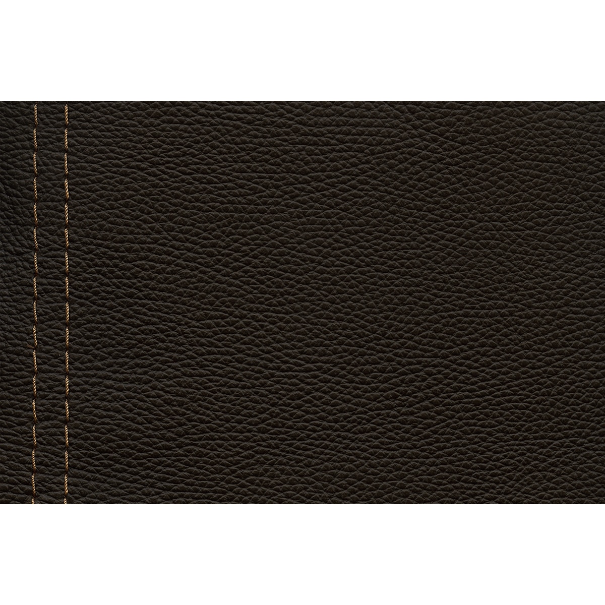 Sofá de 5 Lugares com Terminal Esquerdo Bond em Pele Chocolate-4
