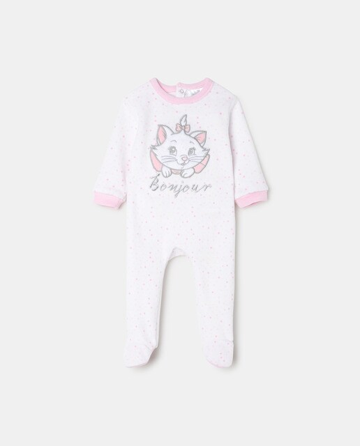 Pijama de bebé niña velour Marie · Disney · El Corte Inglés