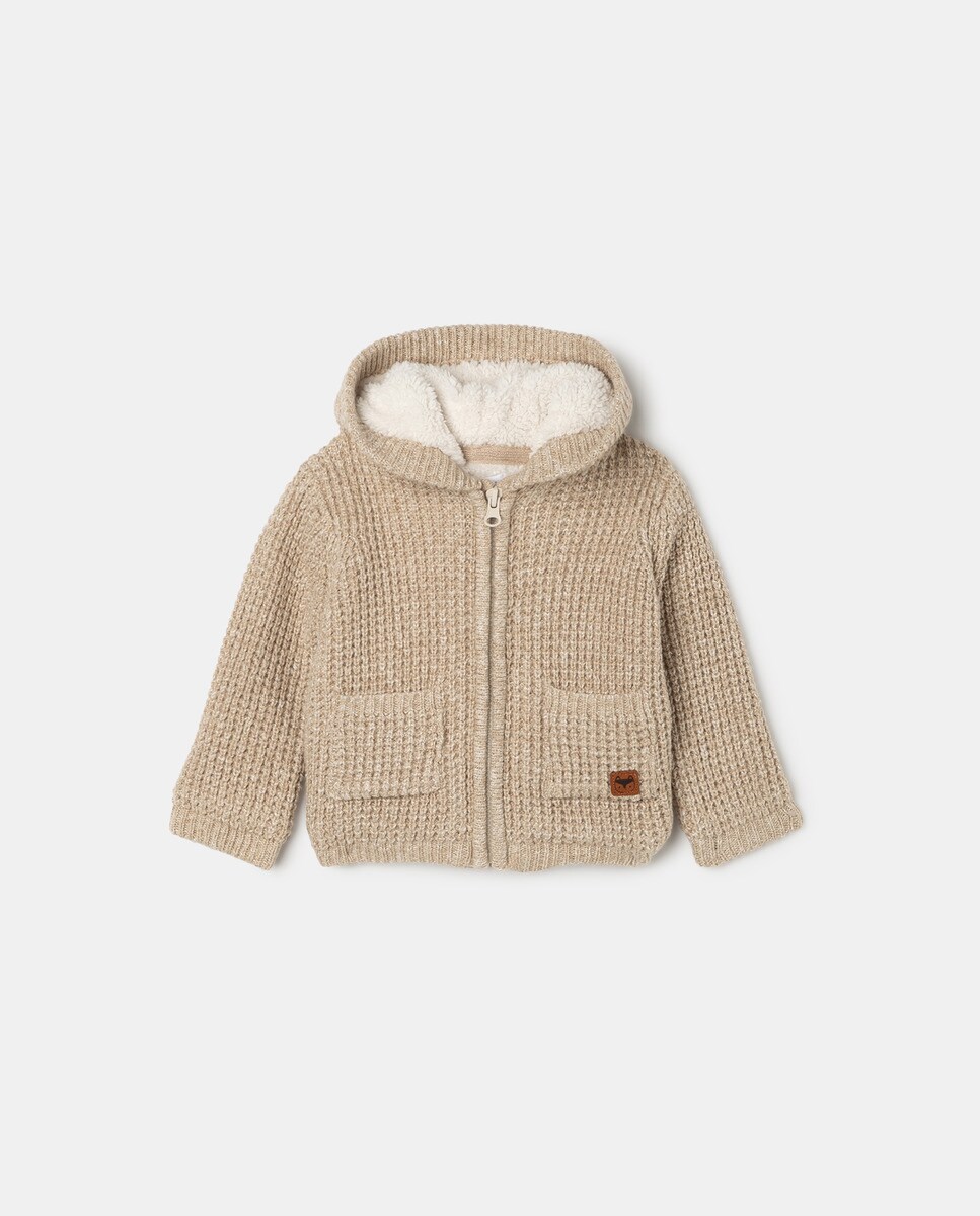 Chaqueta bebé niño con capucha con orejas e interior borreguito · Baby El  Corte Inglés · El Corte Inglés