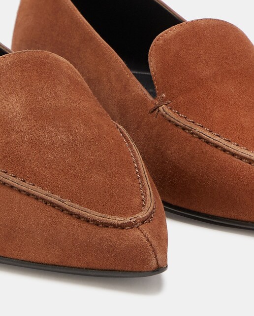 Zapatos planos de mujer en ante marrón · Latouche · El Corte Inglés