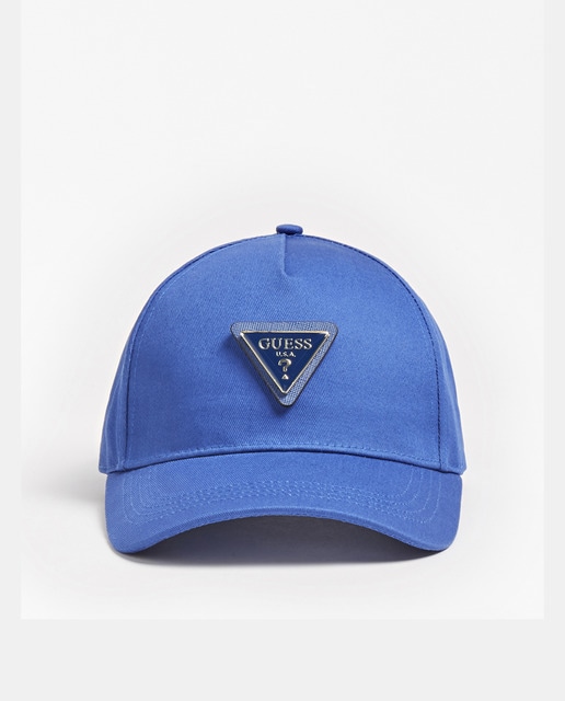 Boné de algodão azul com pormenor da marca · Guess · El Corte Inglés