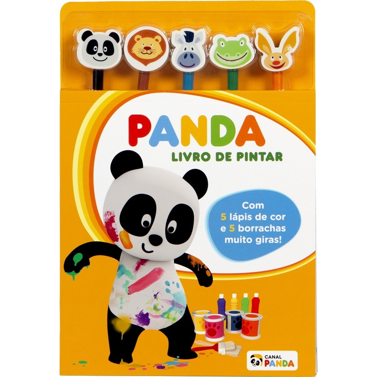 Canal Panda - Livro de pintar 1