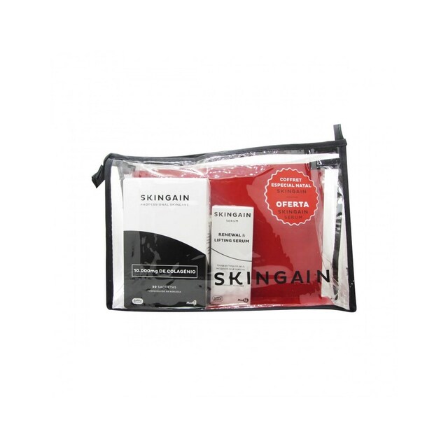 Imagem 0 de Kit Suplemento Alimentar Skingain Collagen + Sérum Renewal and Lifting - 30 saquetas + 30 ml