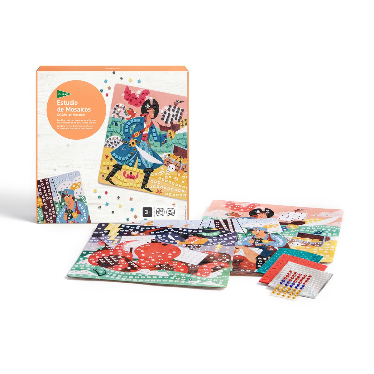 El Corte Inglés - Set De Manualidades Estudio De Mosaicos Piratas En Oferta El Corte Inglés - Set De Manualidades Estudio De Mosaicos Piratas