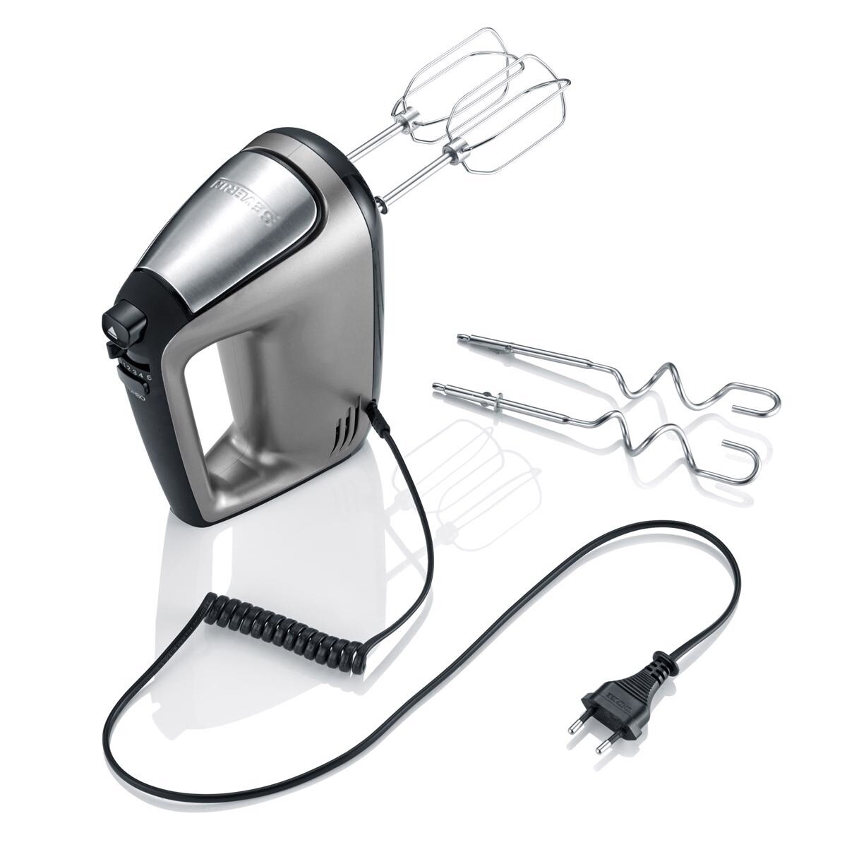 Batedeira Severin HM 3832 de 400 W com 5 Níveis de Velocidade - Aço Inoxidável Aço inoxidável-6