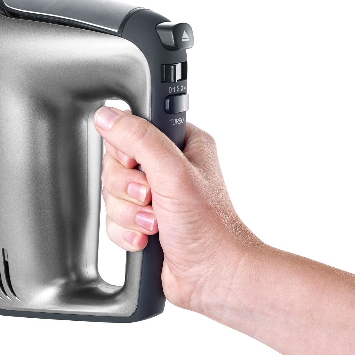 Batedeira Severin HM 3832 de 400 W com 5 Níveis de Velocidade - Aço Inoxidável Aço inoxidável-5