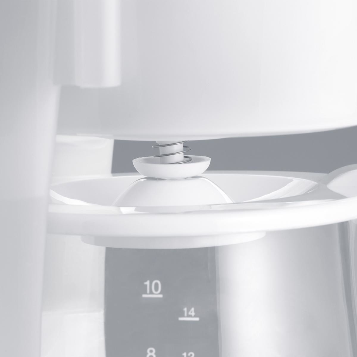Máquina de Café de Filtro Severin KA4478 de 800 W - 10 Chávenas - Branco Branco-3