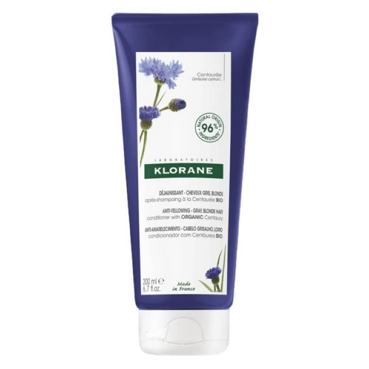 Bálsamo Condicionador Centáurea Bio 200ml Klorane 1