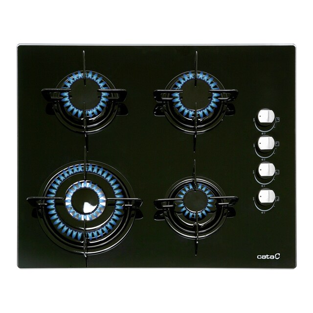 Imagen 0 de Placa gas Cata 4 quemadores - CIB 6031 BK
