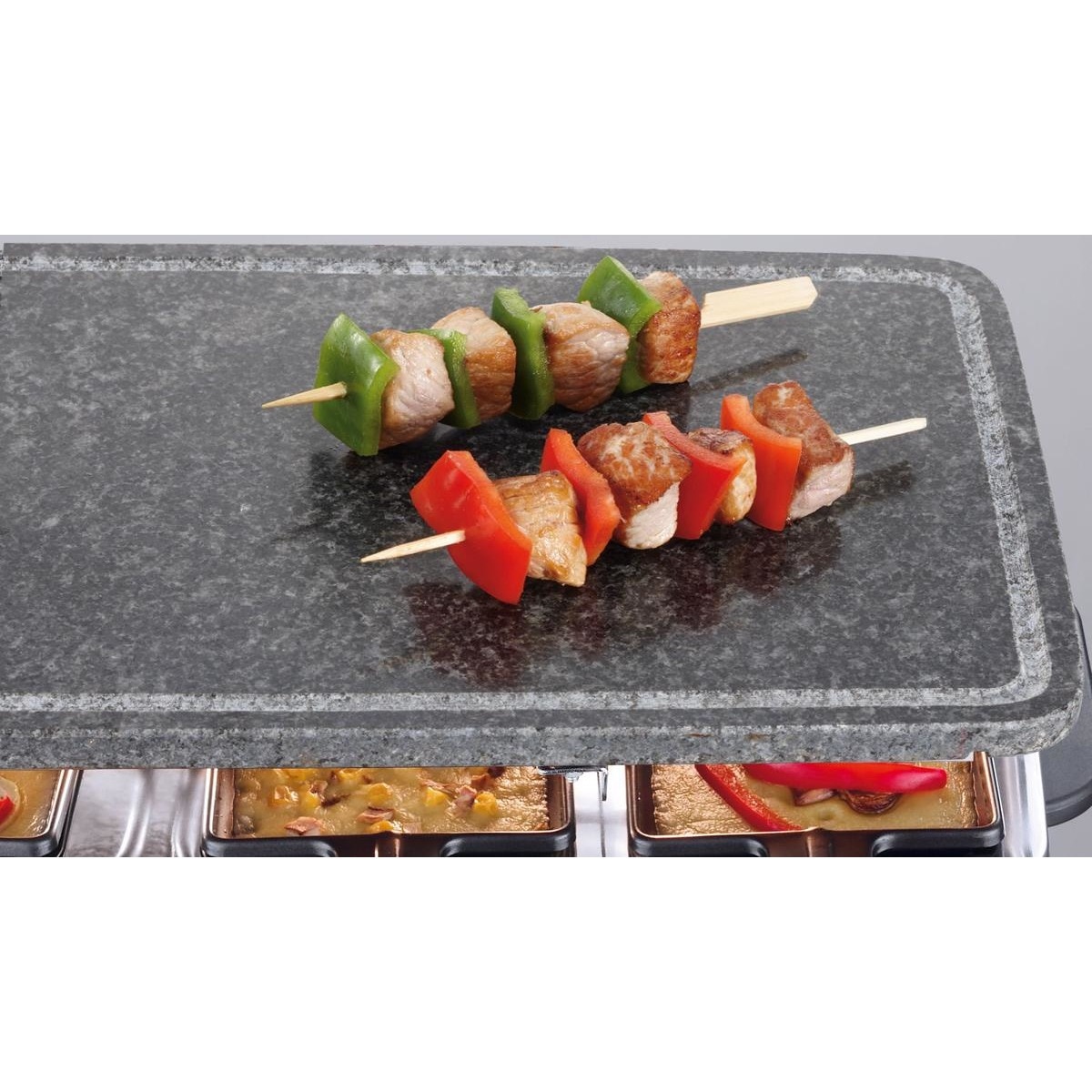 Raclette RG 2374 com pedra natural Aço inoxidável-4