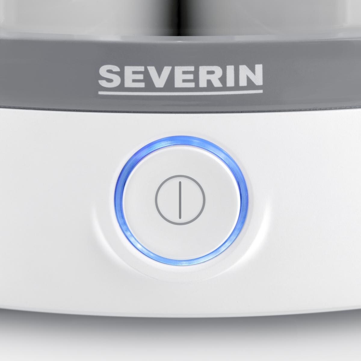 Iogurteira Severin JG 3518 de 13 W e com 7 Copos - Branco e Cinza Branco / Cinzento-8