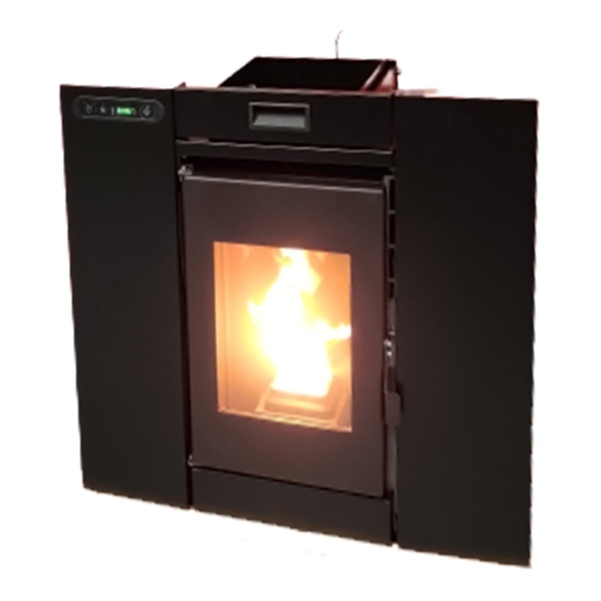 Insert Pellets 8 kW Negro-1