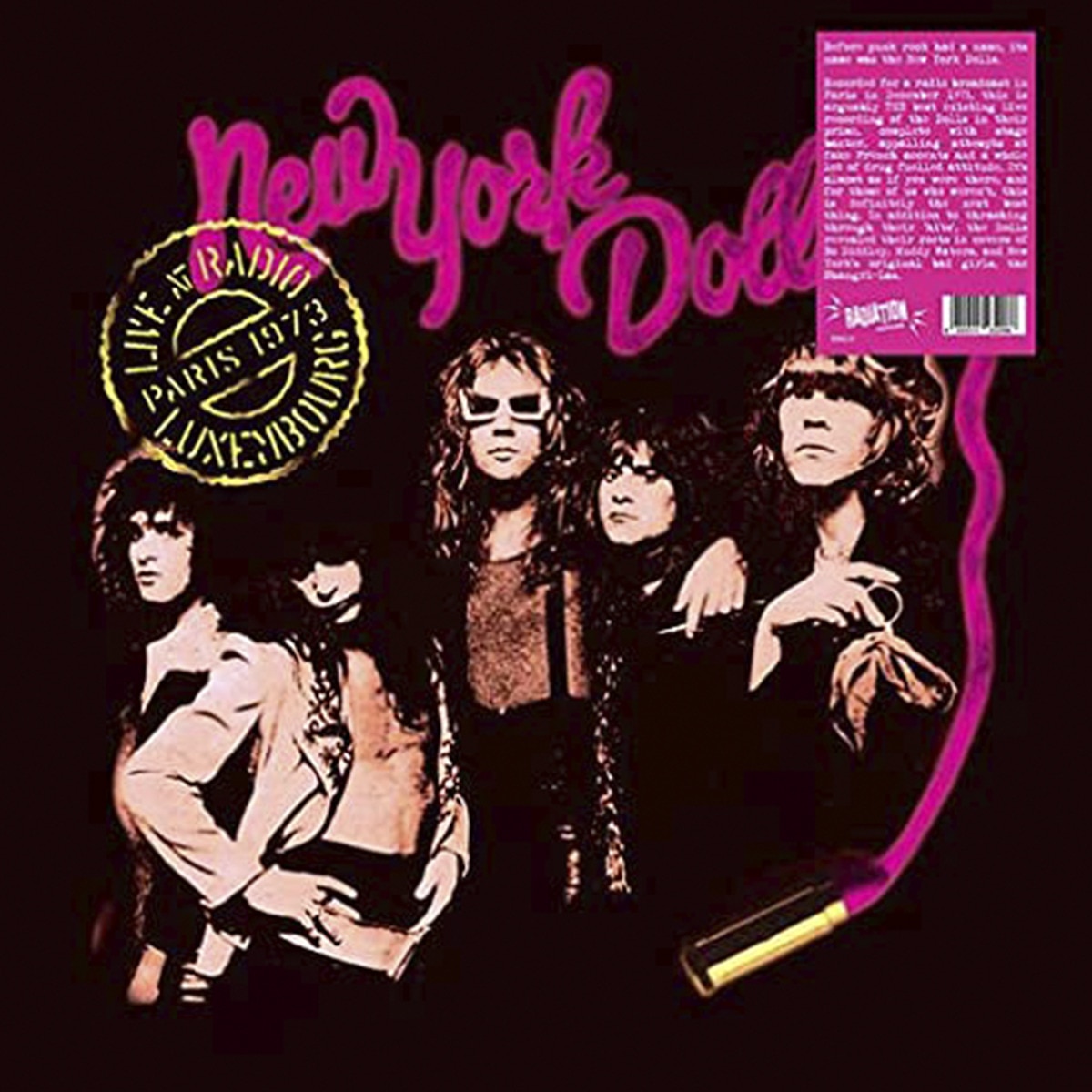 Imagem 0 de Live At Radio Luxembourg. Paris 1973 (LP-Vinil)
