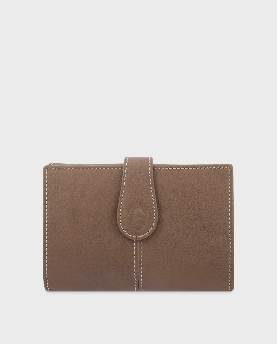 Petit portefeuille cuir