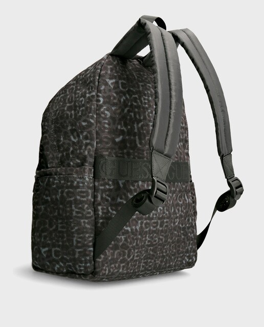 Mochila de hombre Guess serie Vice con estampado logo y cremallera · Guess  · El Corte Inglés