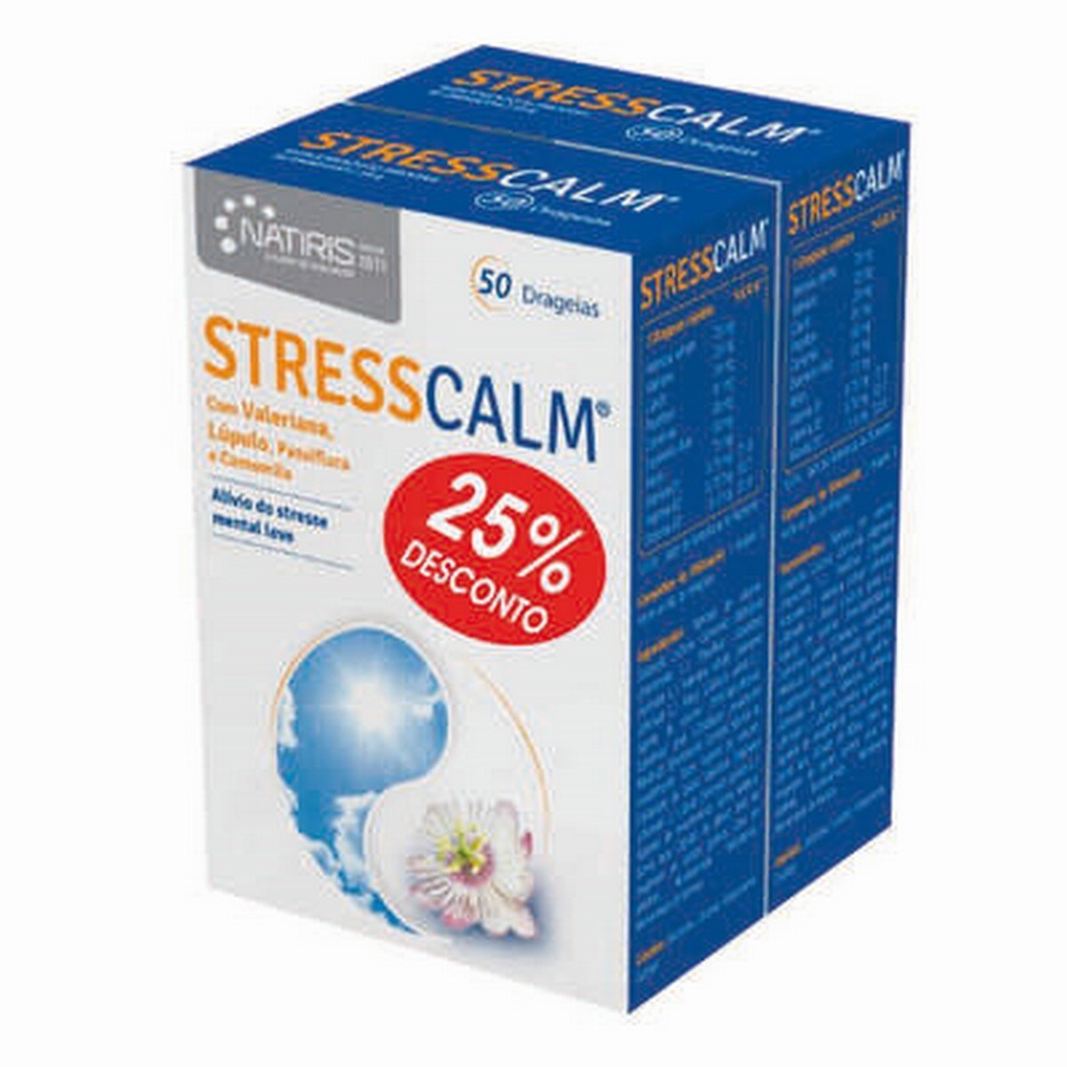 Suplemento Alimentar Duo StressCalm -25% 2x50 Cápsulas Natiris Natipharma 1