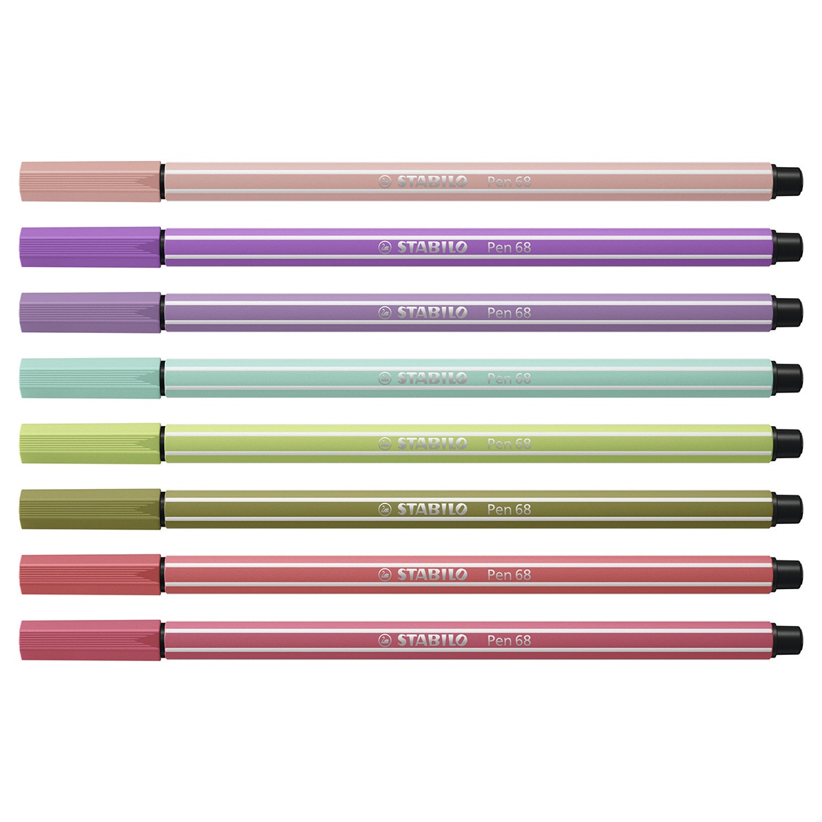 1 Rotulador Premium STABILO Pen 68 Rojo Fresa 4