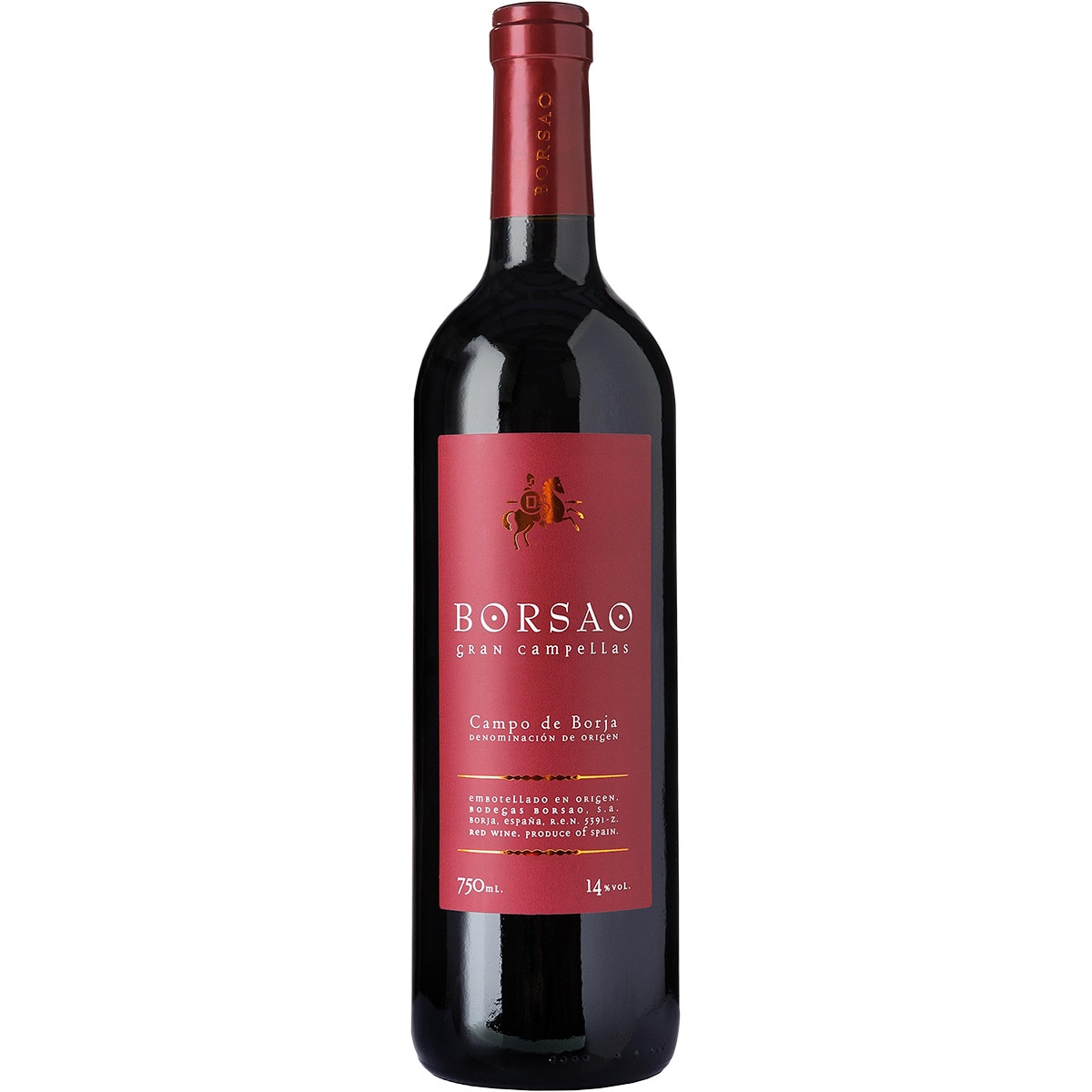 Gran Campellas vino tinto crianza DO Campo de Borja botella 75 cl