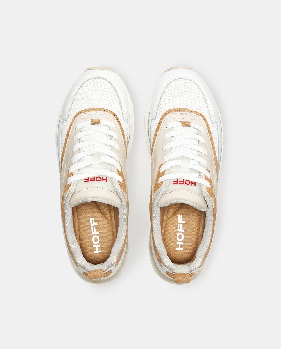 Zapatillas de mujer de piel Hoff en blanco con cierre de cordones · Hoff · El  Corte Inglés